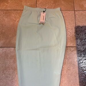 Boohoo pencil skirt